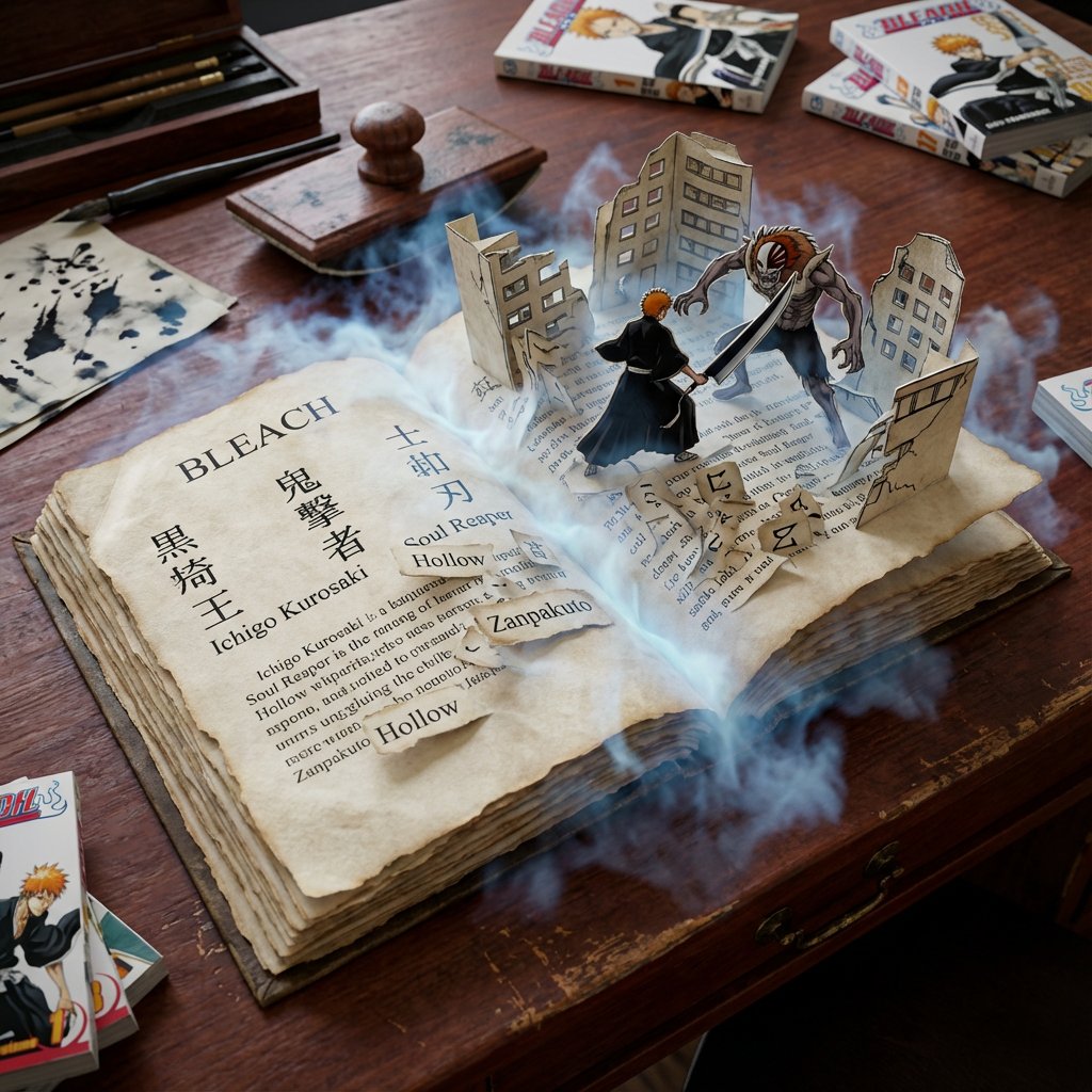 书籍文字实体化场景