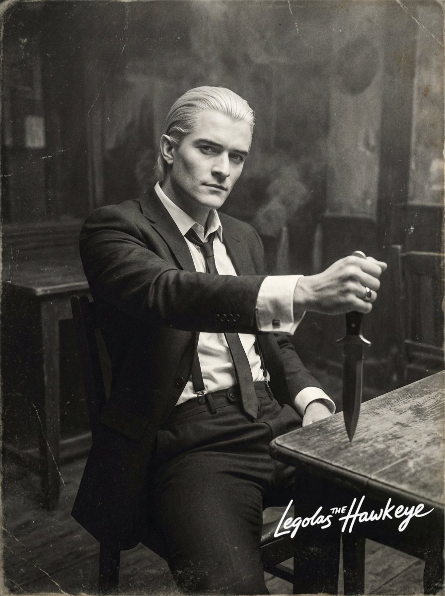 《指环王》中的三杰穿越至30年代美国黑帮