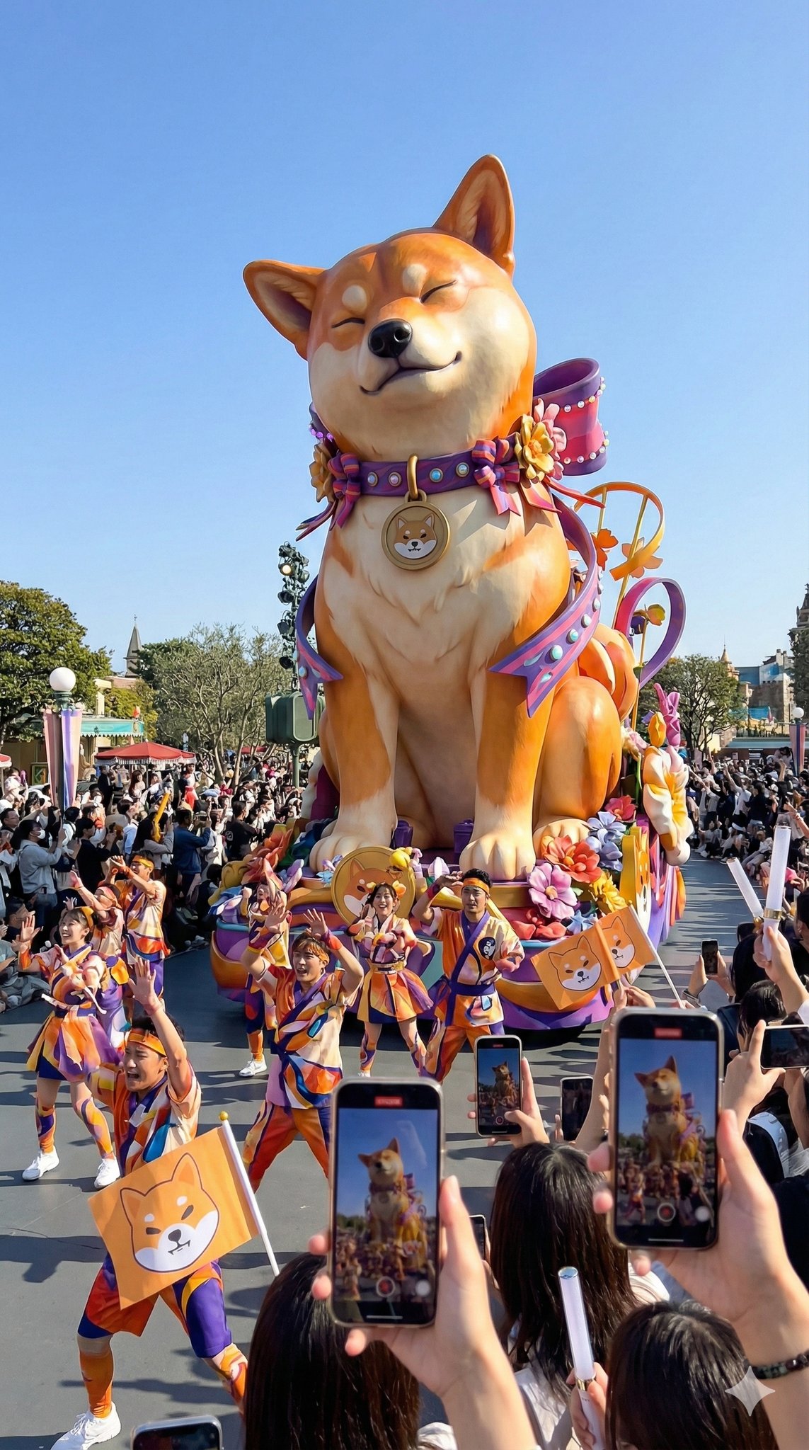 Theme Park Parade Float
