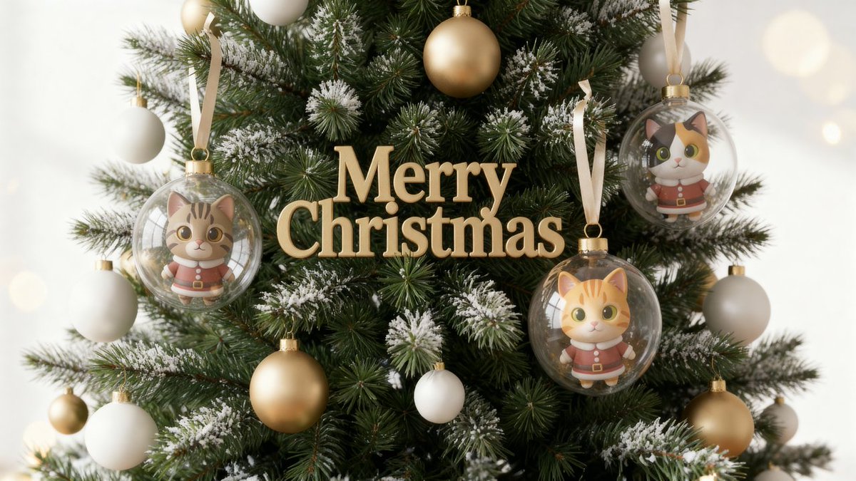 今年のクリスマス、特別なオーナメント