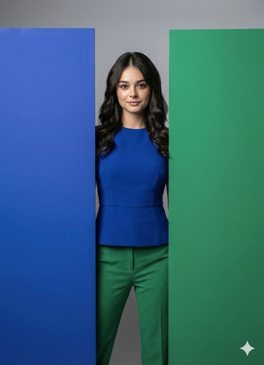 两色调，一派气场✨