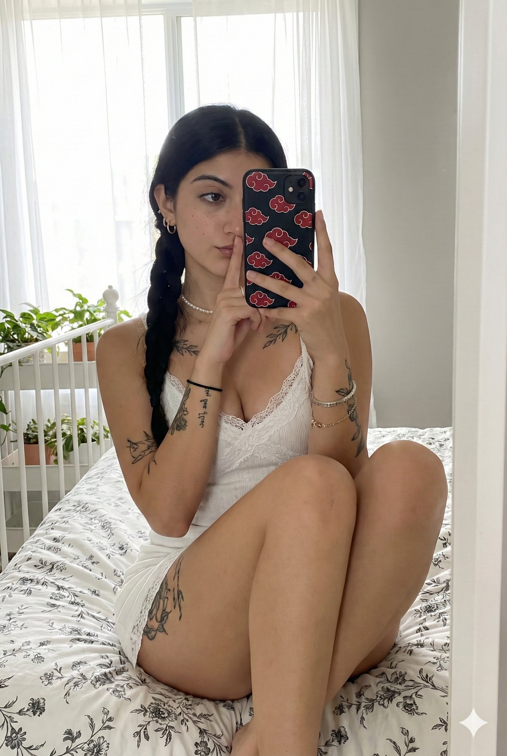 Gemini Nano Banana Pro - 年轻女性自拍