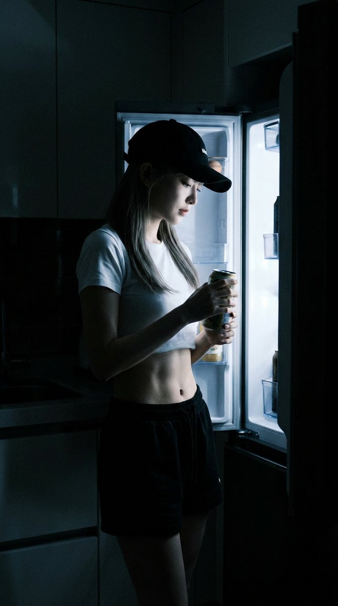 深夜的冰箱光：孤独与治愈的都市瞬间