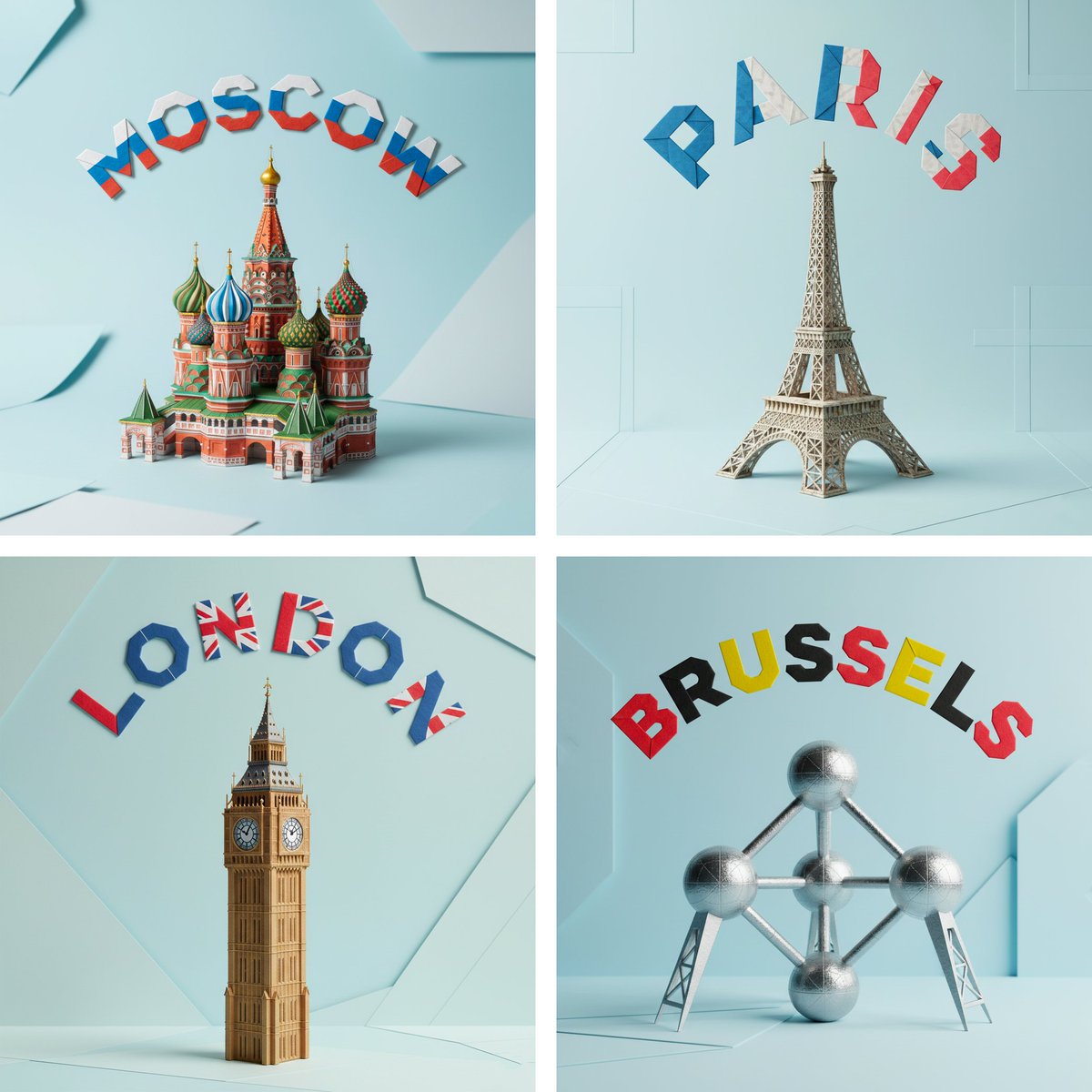 用折纸风格重新想象你的城市