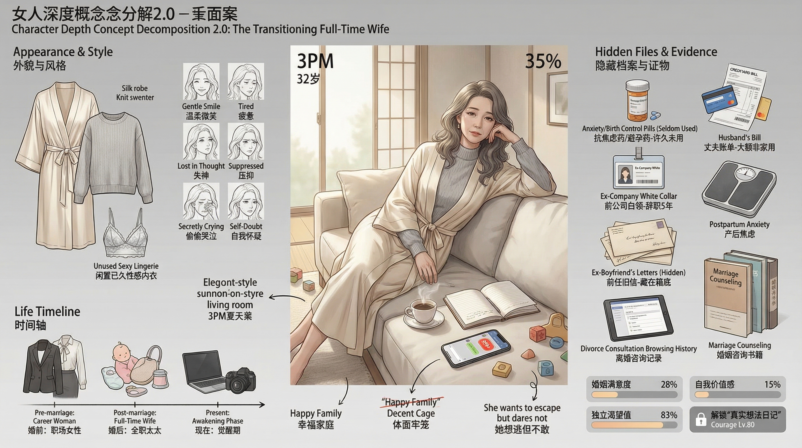 都市少妇心理档案图