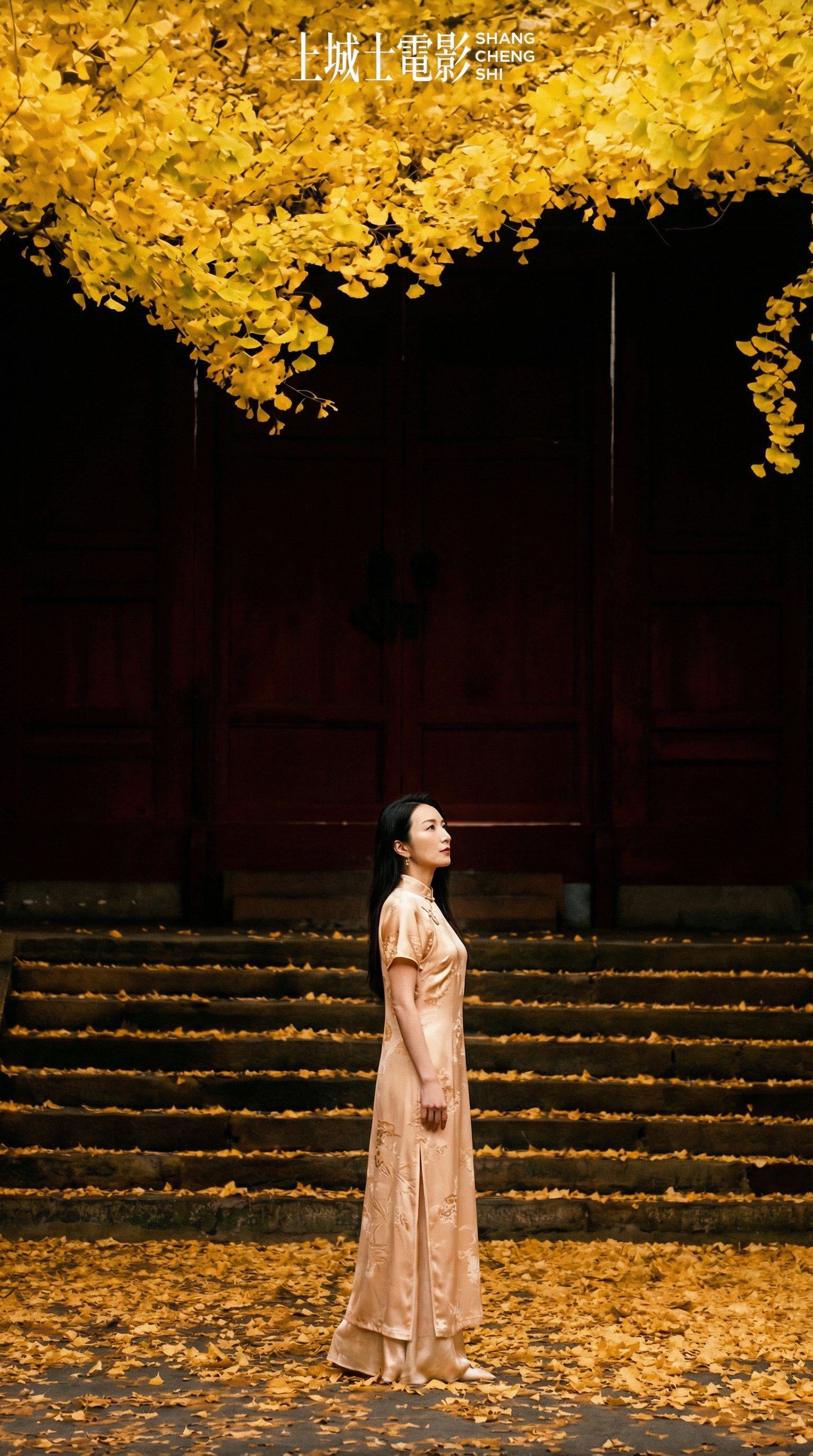 新中式秋日禅意电影剧照