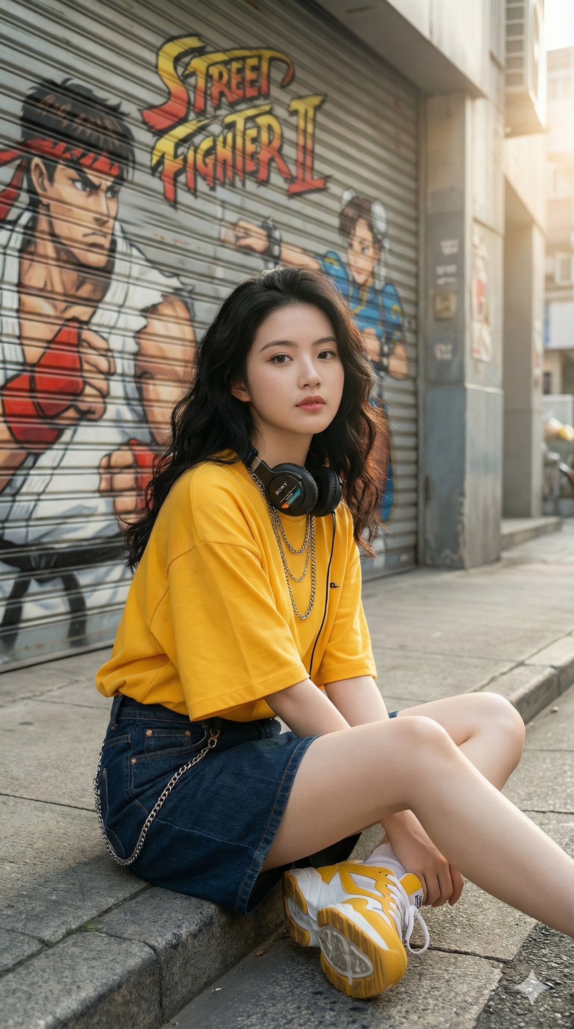 慵懒温暖的复古街头摄影