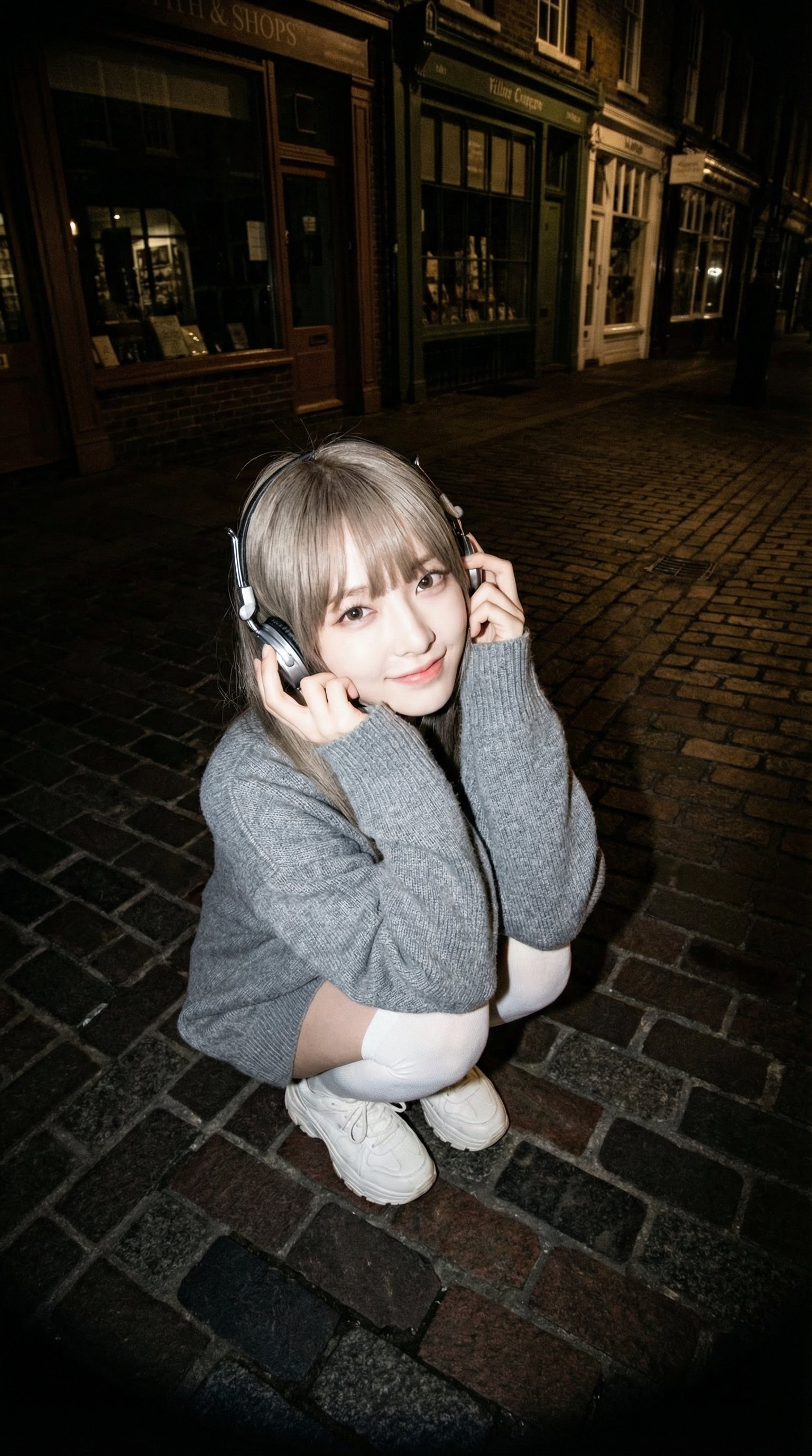 抓拍美学：夜色中的鱼眼镜头