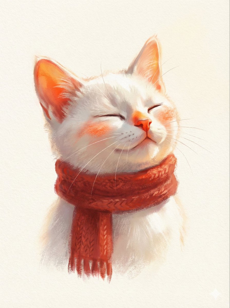 Gouache与Pastel混合介质质感插画