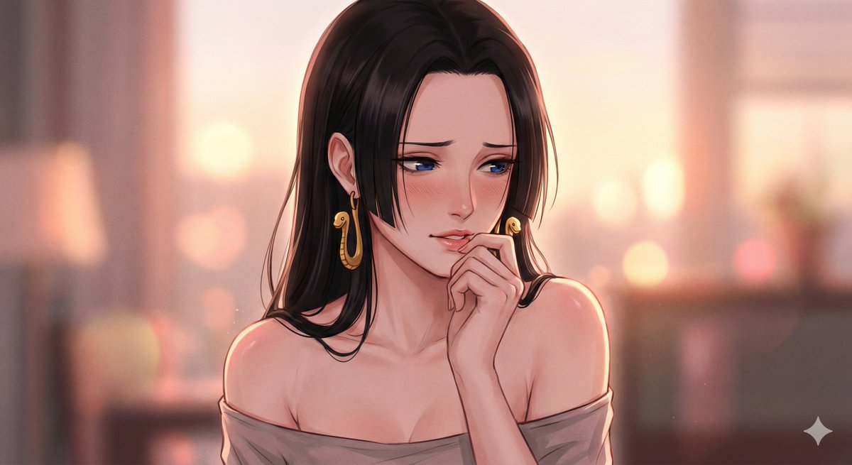 通用娇羞人像模板