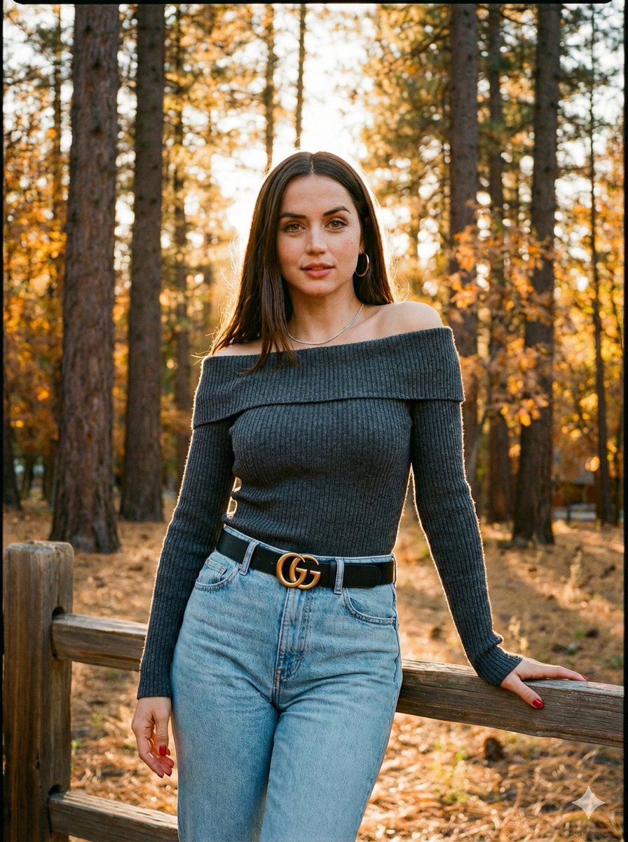 名人森林摄影对比