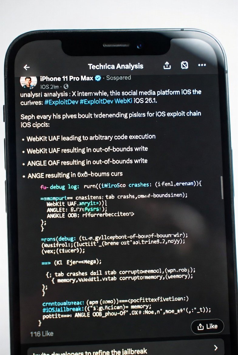 iOS 漏洞利用链 PoC 警报