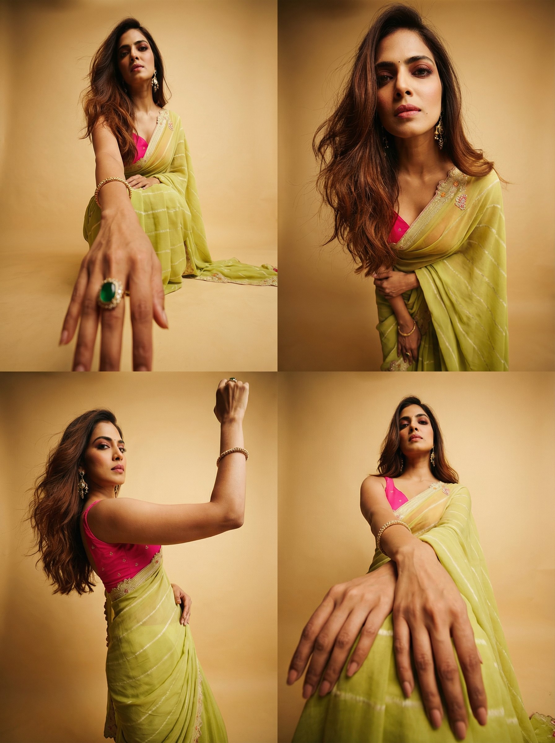 Malavika Mohanan - Nano Banana Pro Transformation