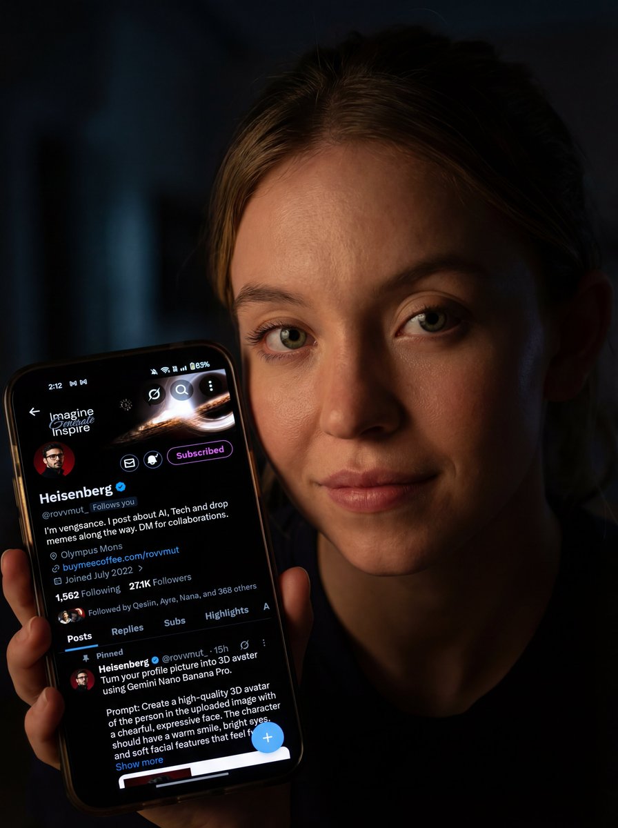 悉尼&middot;斯威尼在暗室中的香蕉手机