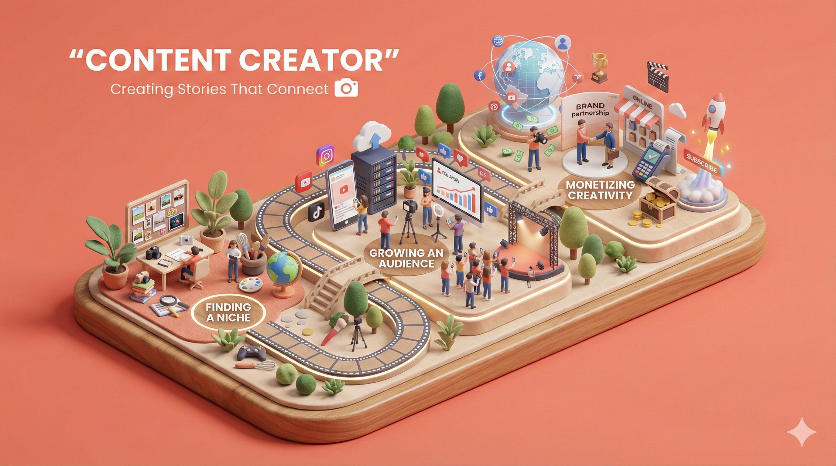 职业/人生路径微缩景观