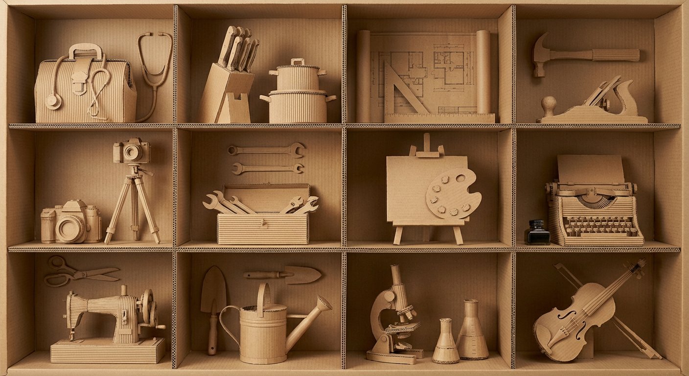 职业工具与生活用品变化