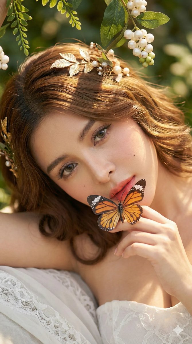 Gemini Nano Banana 3.0 - 优雅梦幻少女像