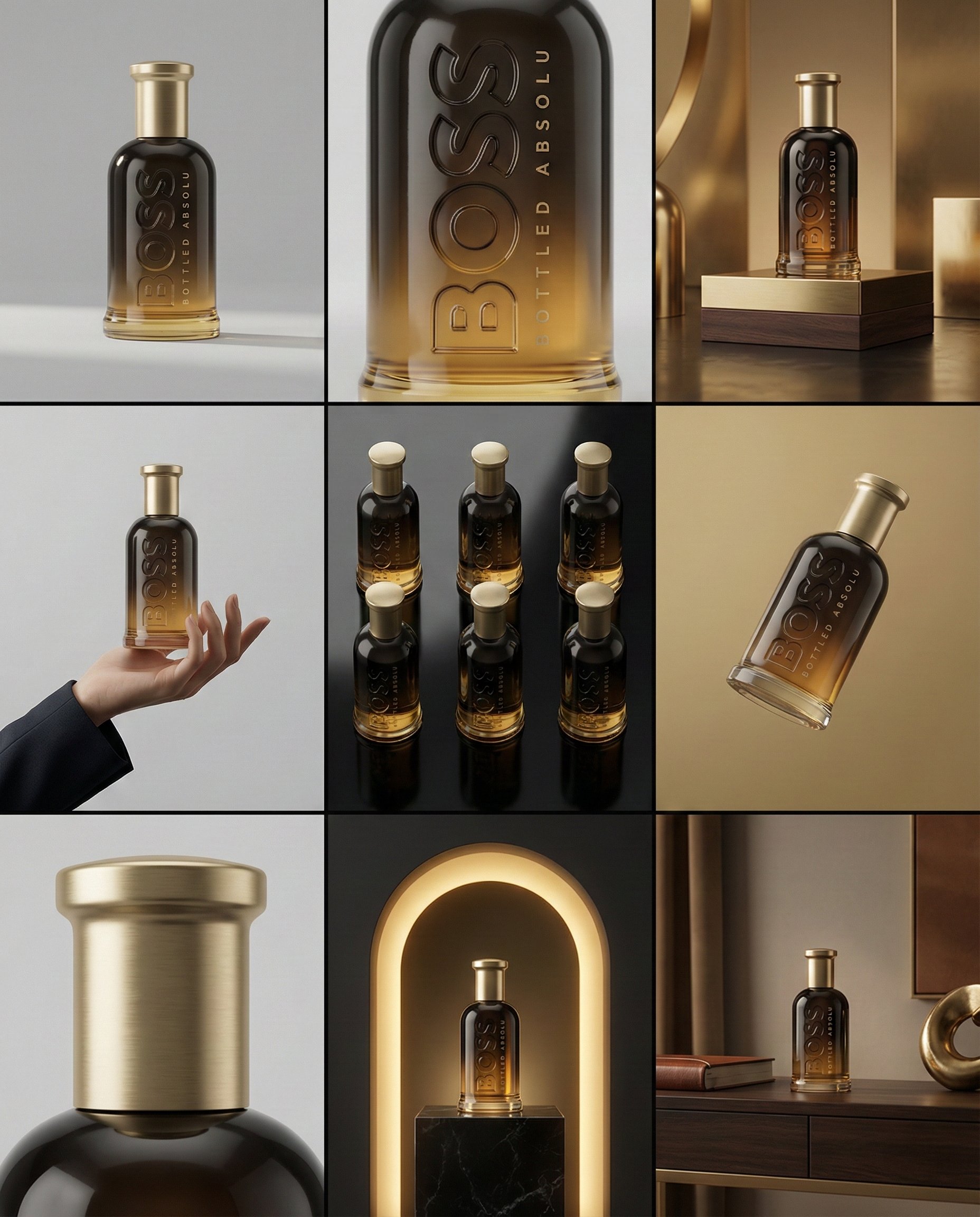 高端设计师品牌故事板