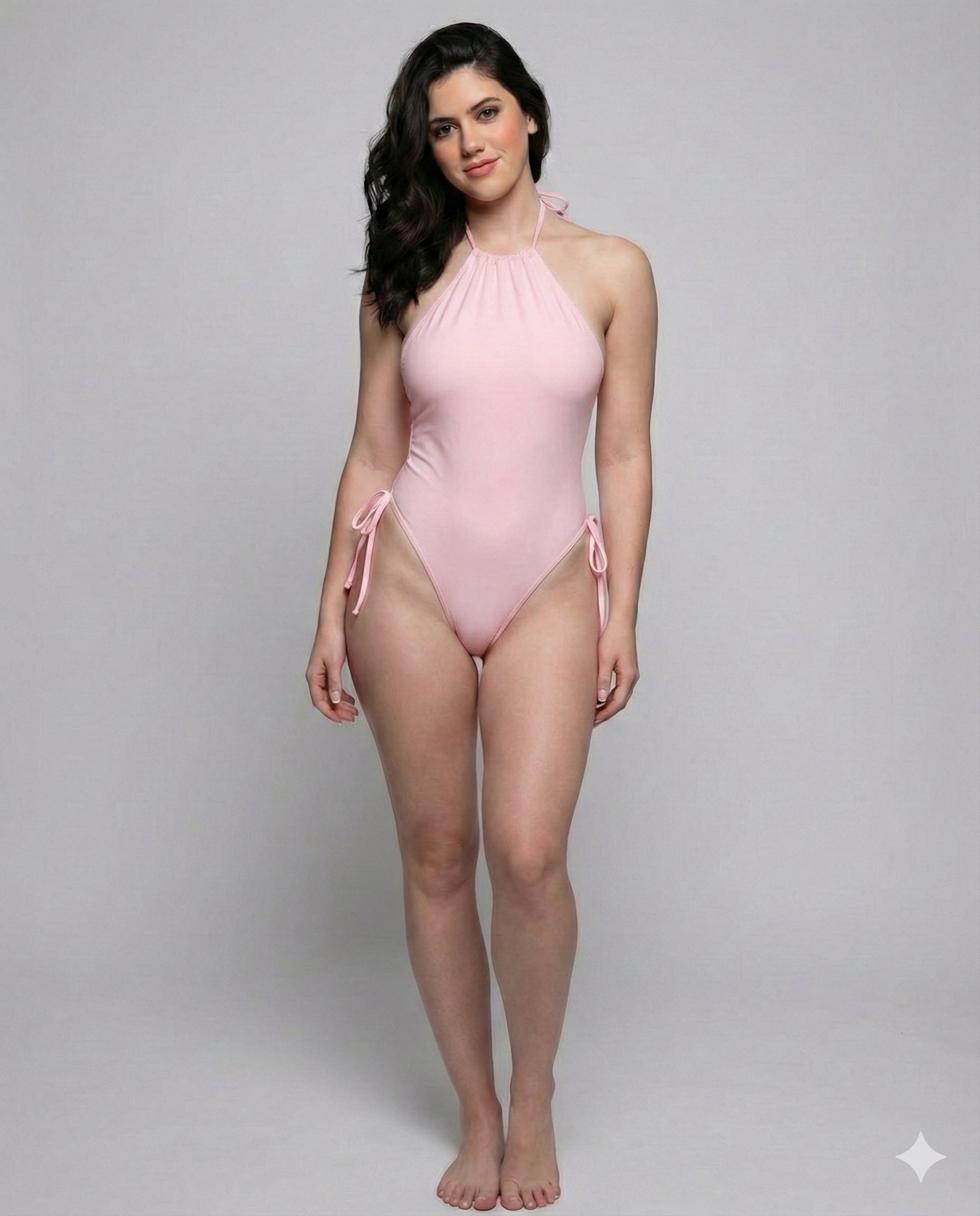 专业摄影风格女性全身肖像