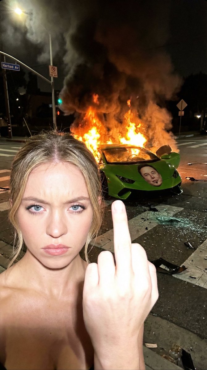 悉尼&middot;斯威尼 - 车祸与姿态