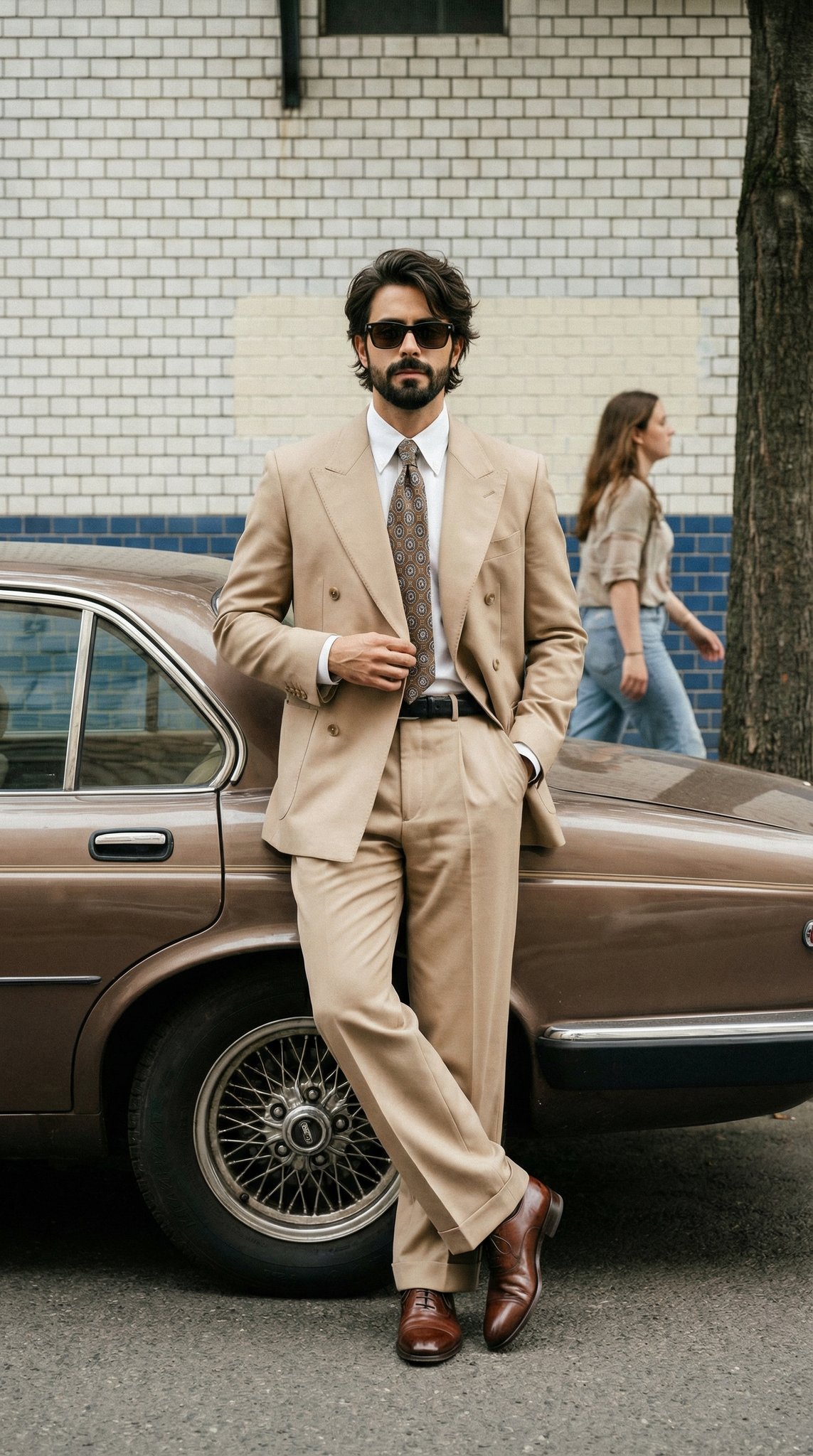 永恒的优雅：经典裁剪与复古魅力的交融