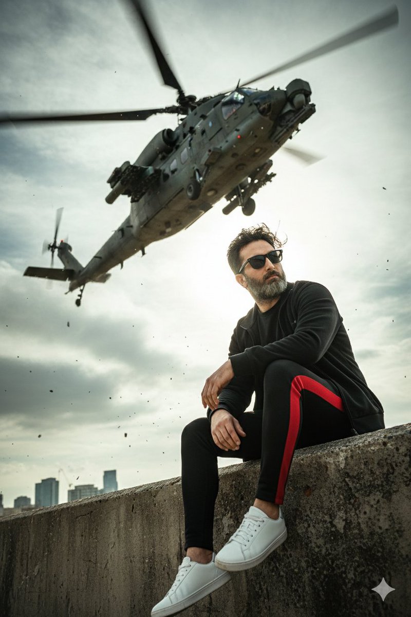 年轻男子超现实主义电影肖像