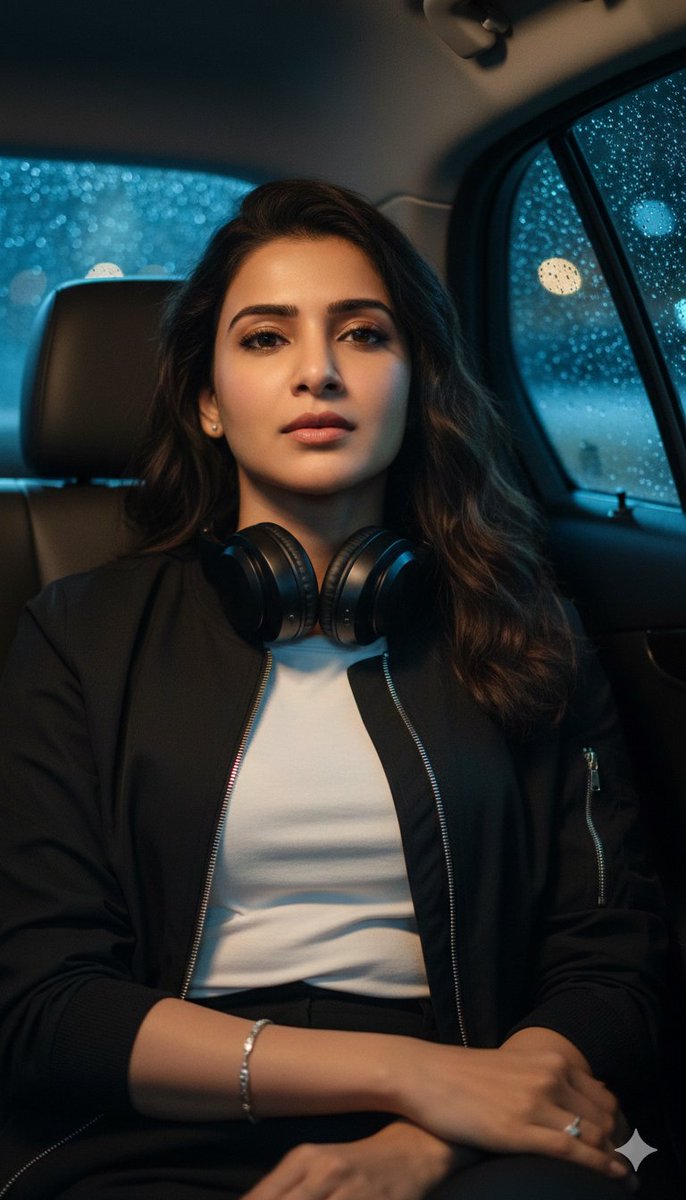 都市夜晚时尚青年肖像