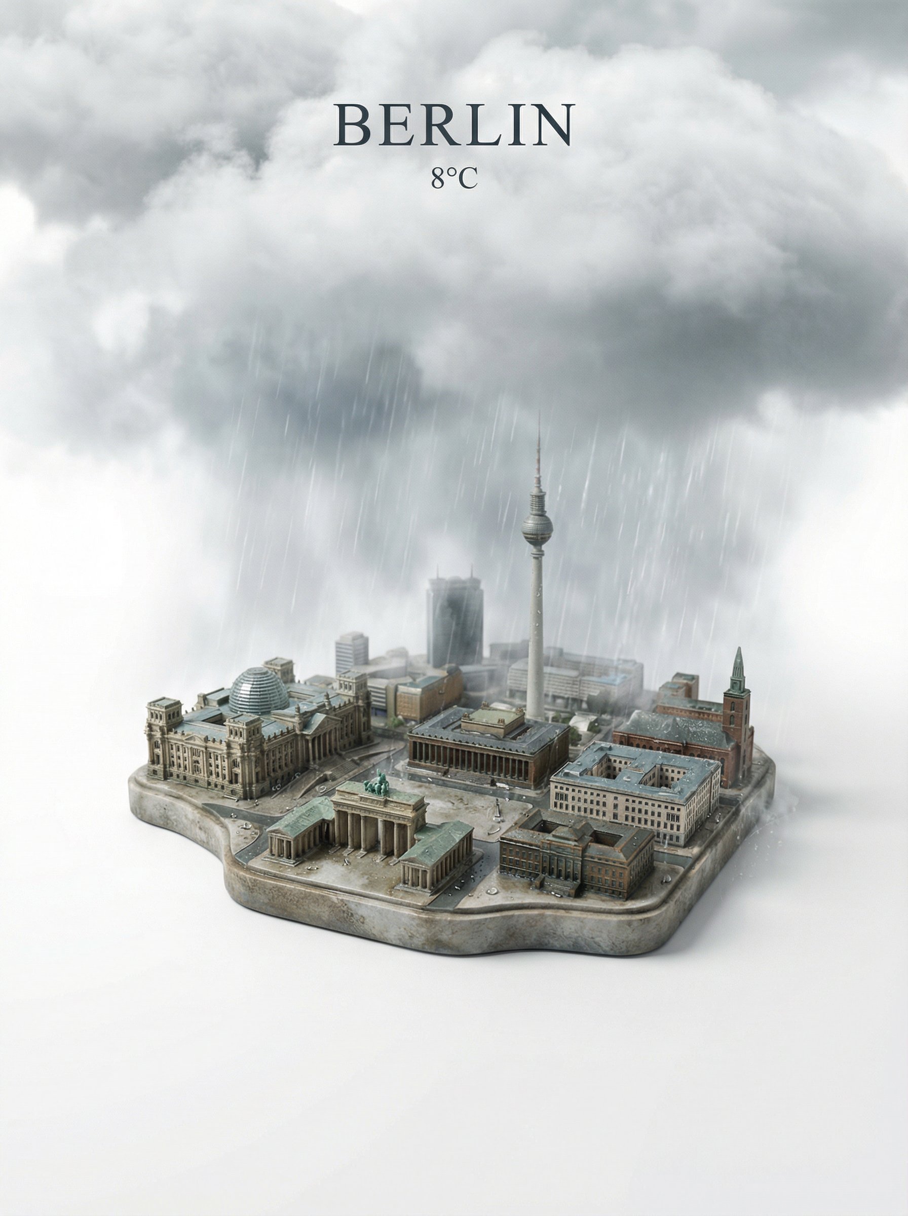 天气应用不必只有图表