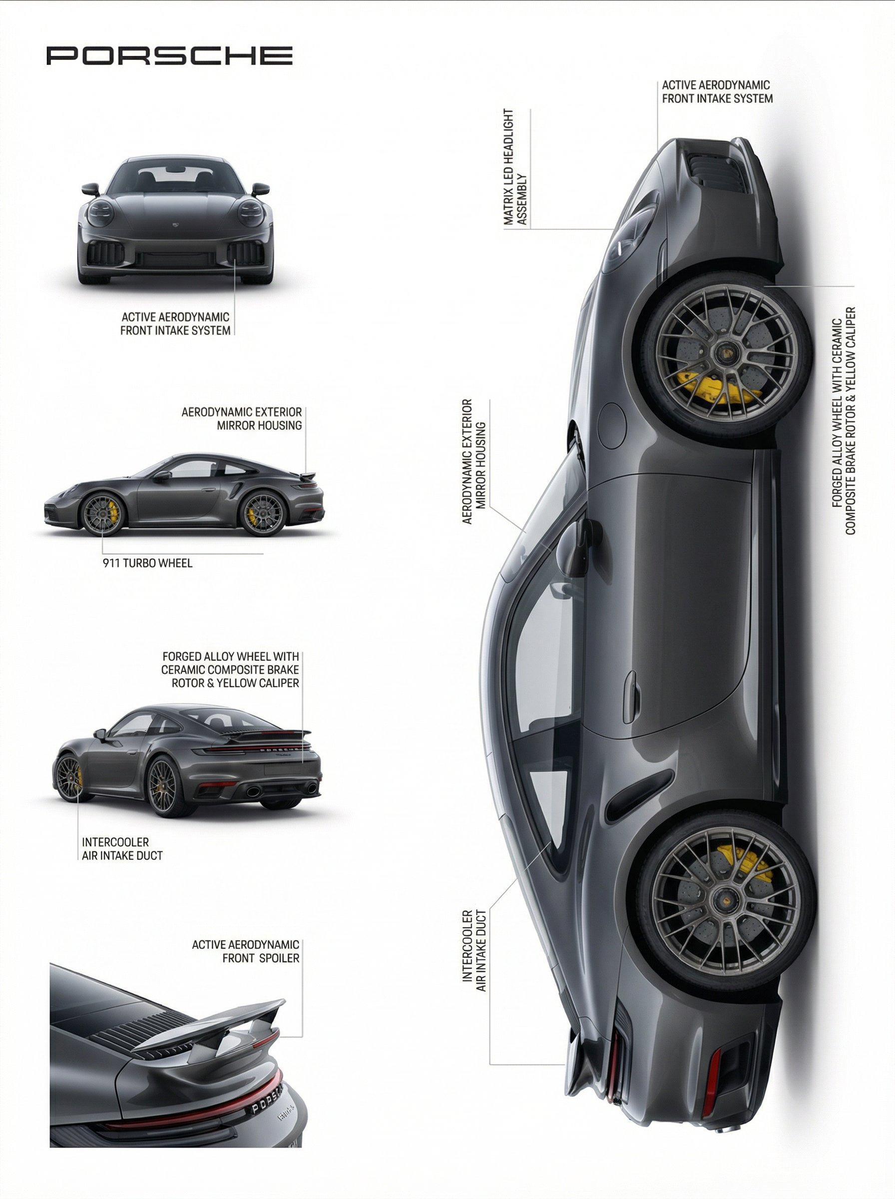 高端工业设计灵感的产品展示布局