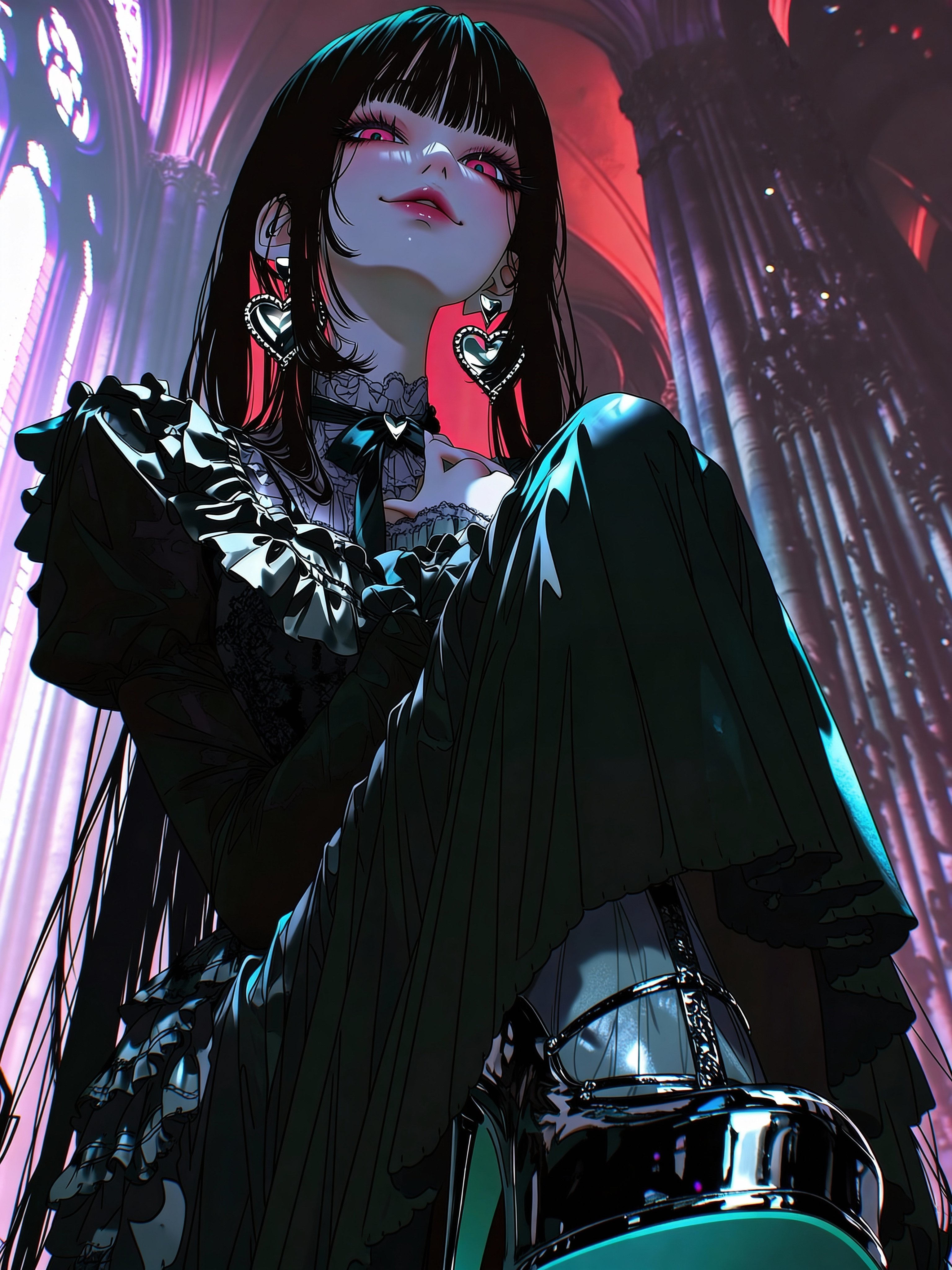 高分辨率动漫风格插画