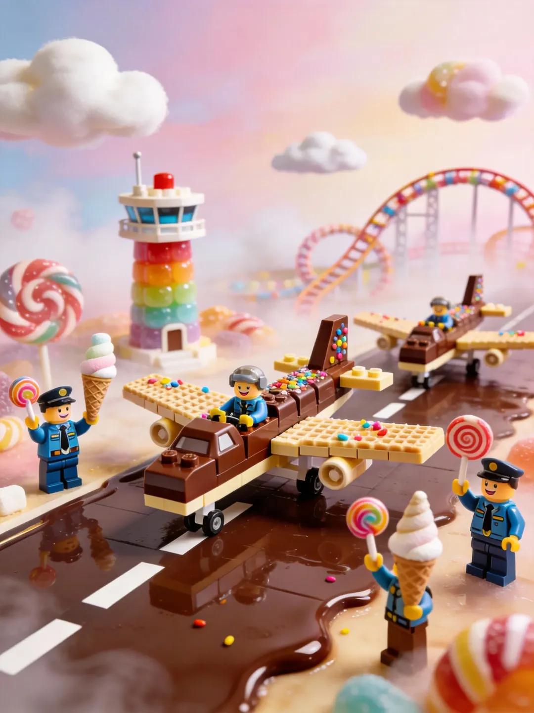 糖果主题奇幻世界