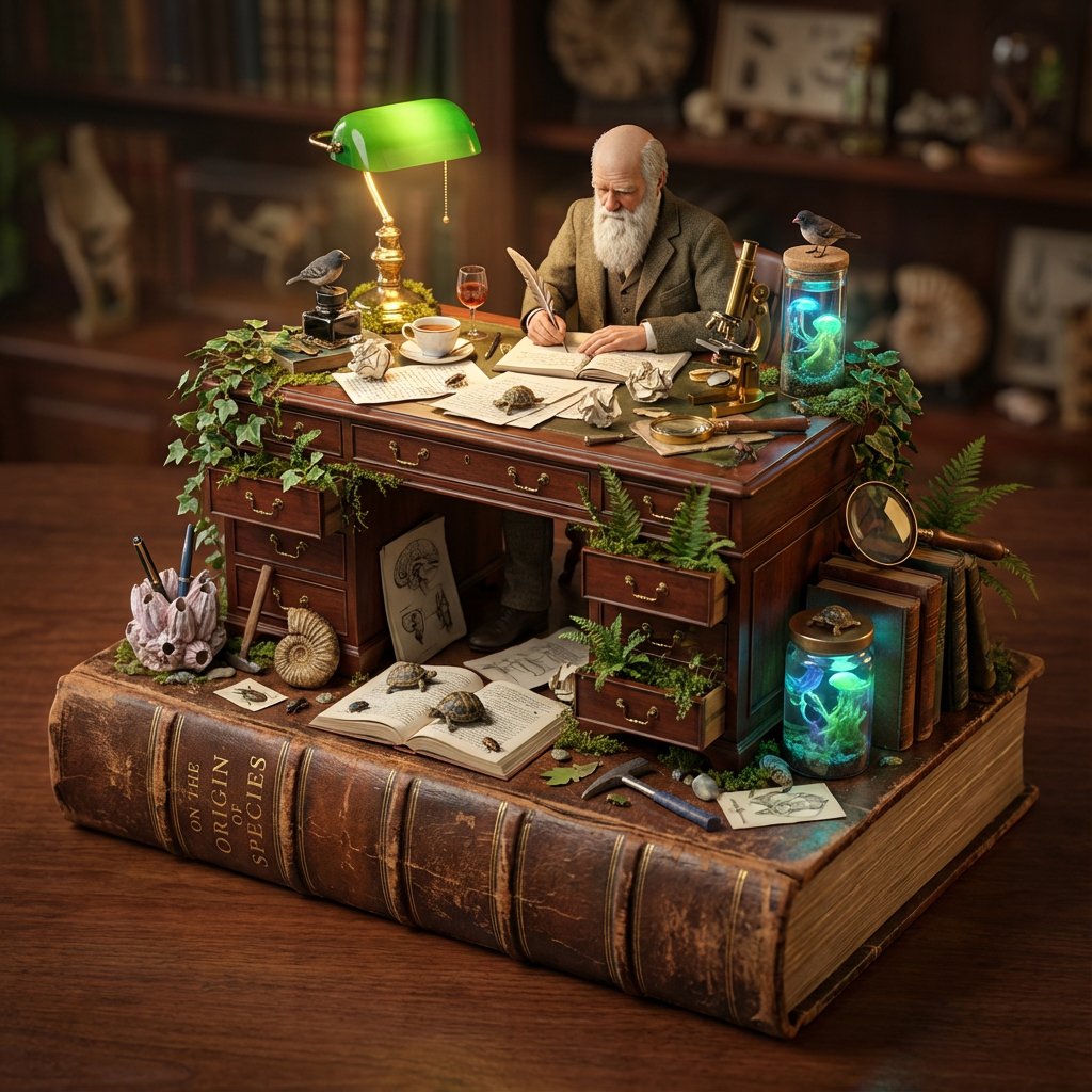 作者内心世界3D微缩场景