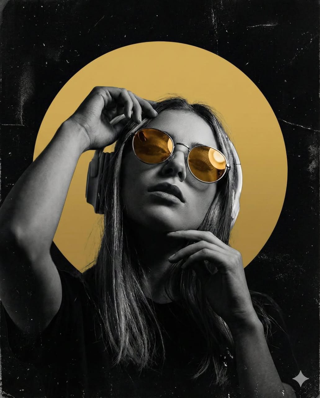 暗色调俱乐部风格海报