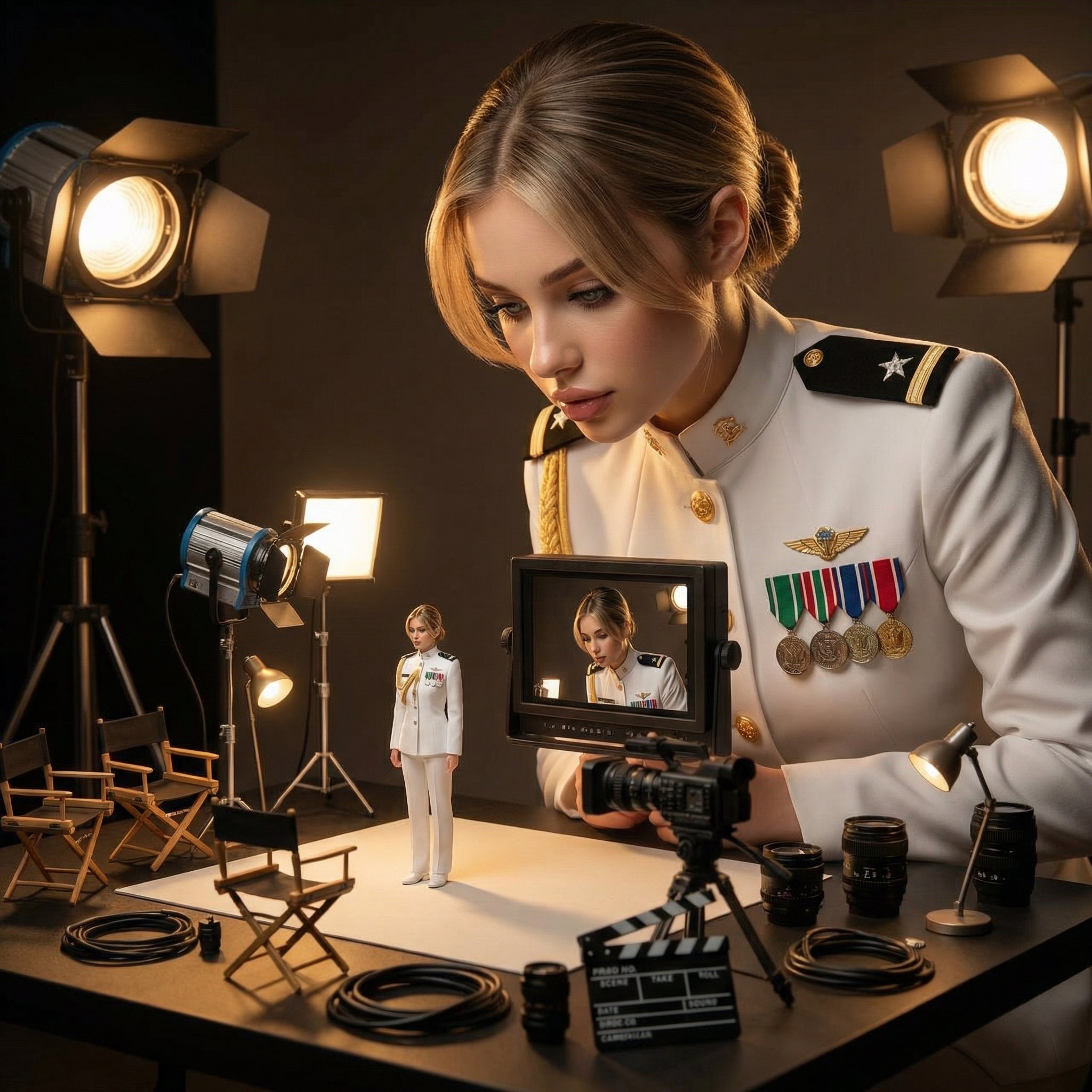 导演与微型自己