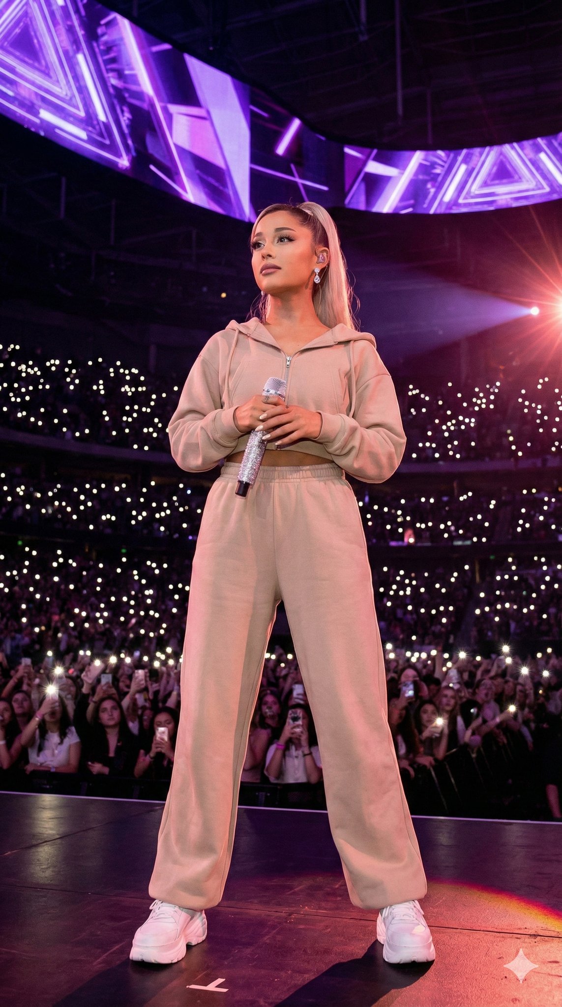 全球流行女歌手演唱会现场