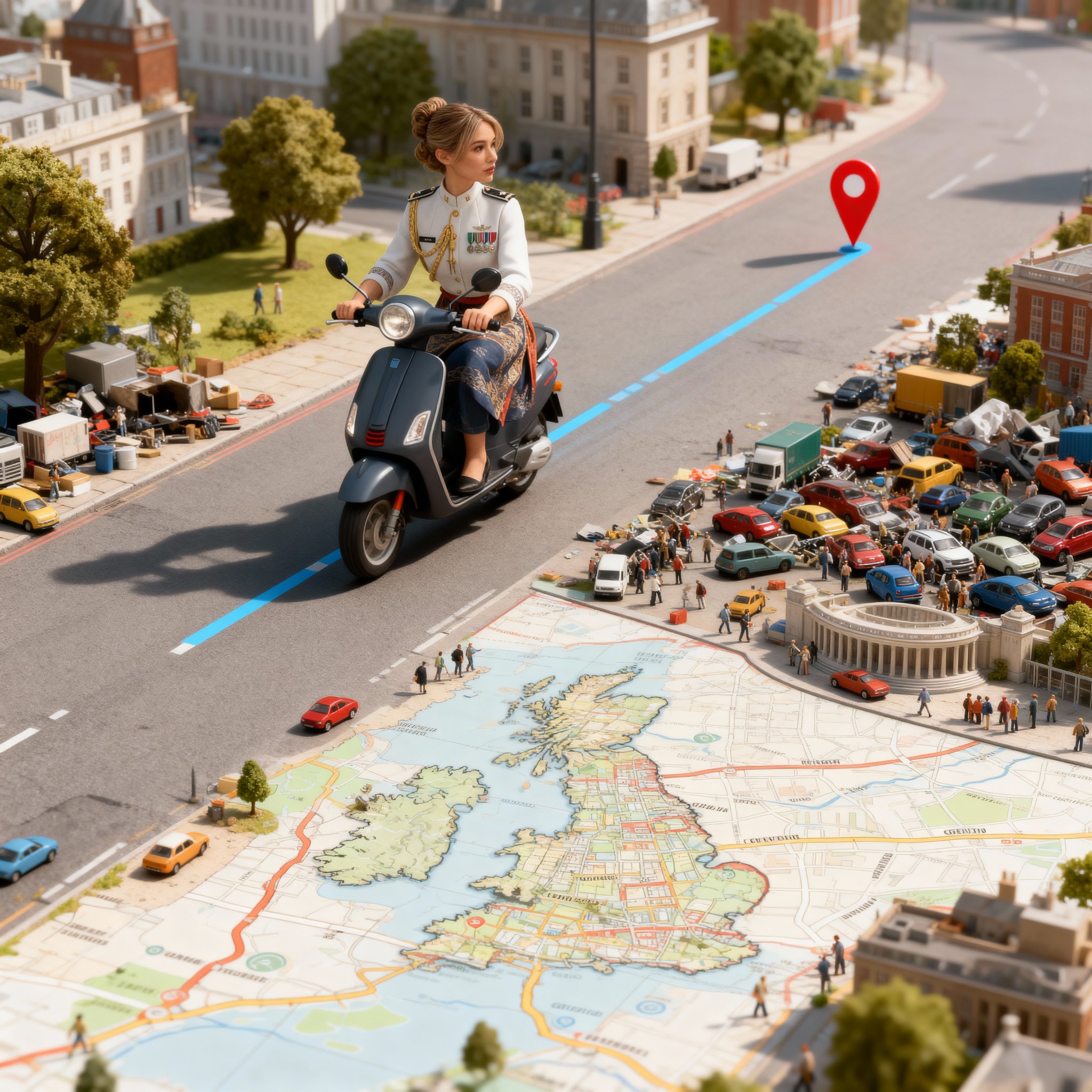 参考图像生成的高度逼真角色3D场景