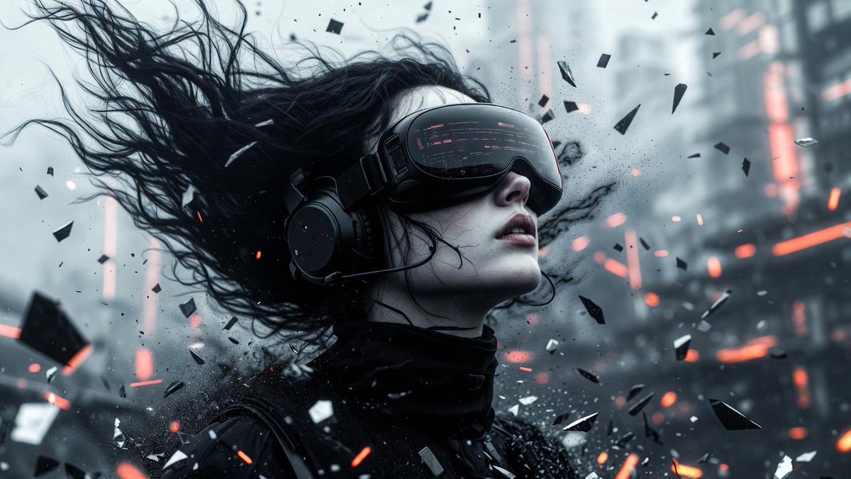 超现实主义赛博朋克肖像