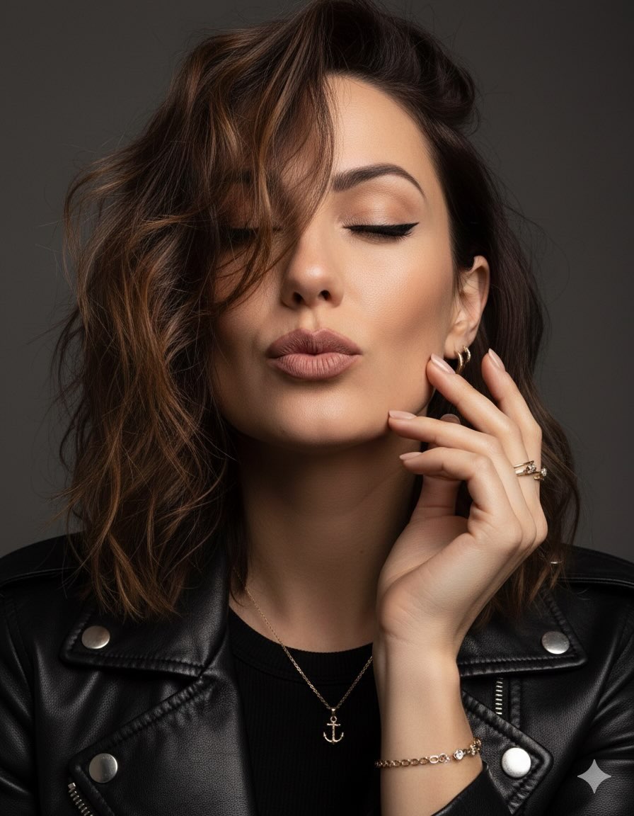 Sophisticated Mysterious Portrait