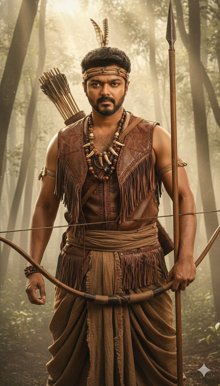 南印度泰米尔演员肖像