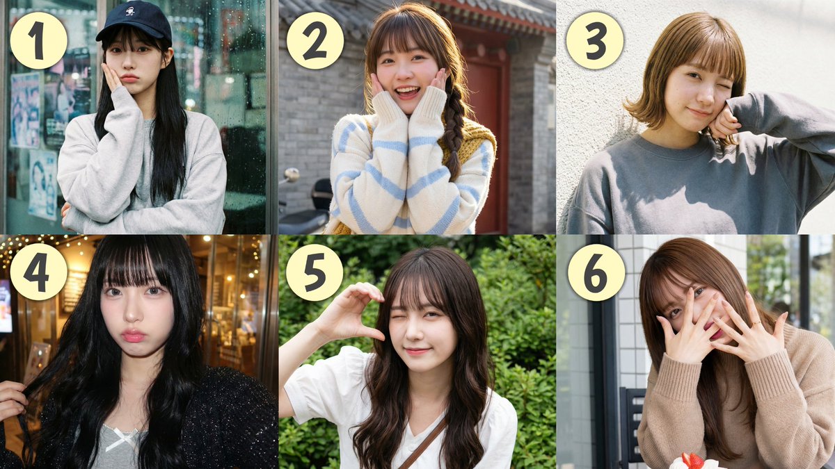 AIでできる可愛いポーズのプロンプト集