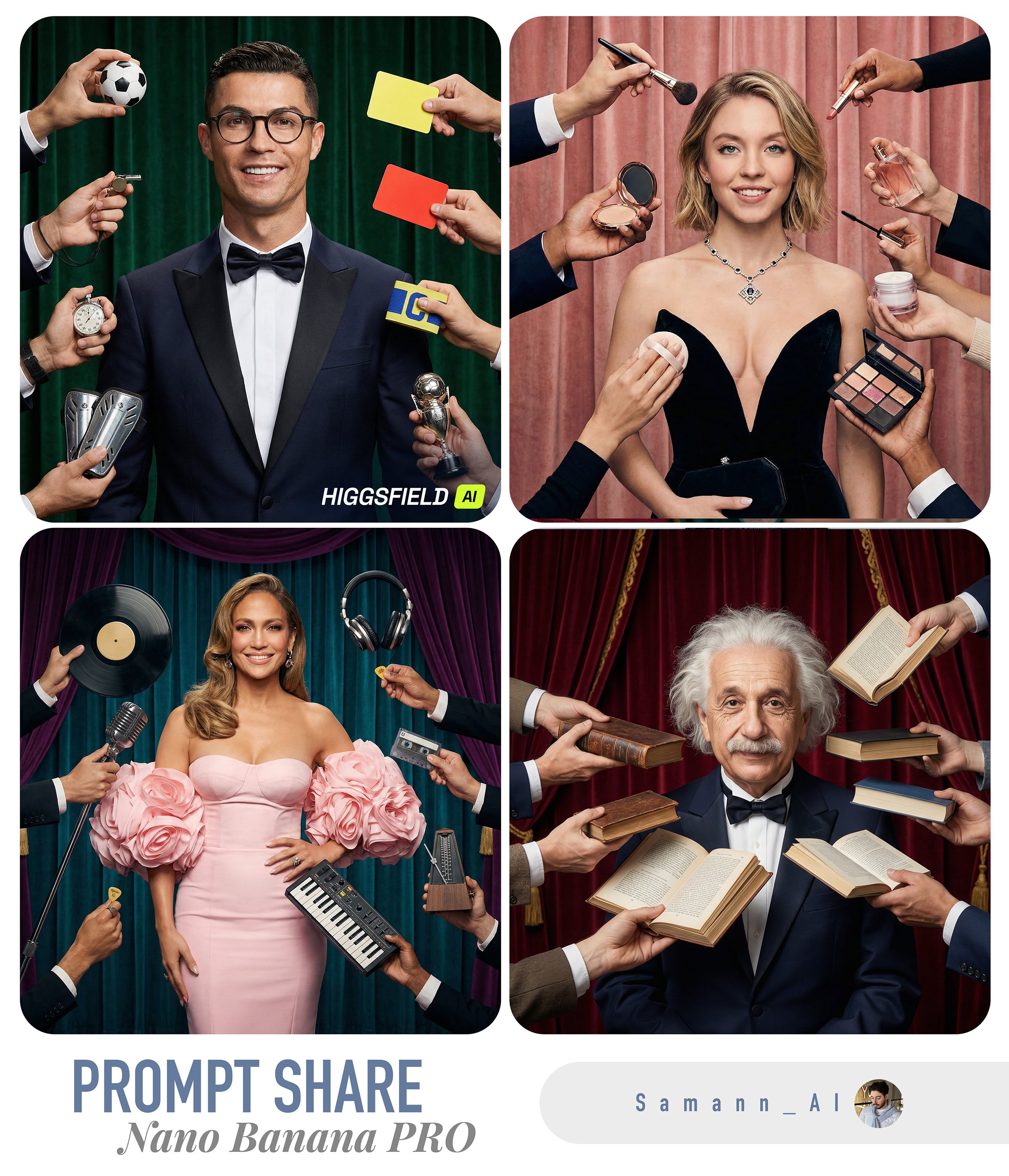 Gemini Nano Banana Pro 4K 超逼真工作室摄影