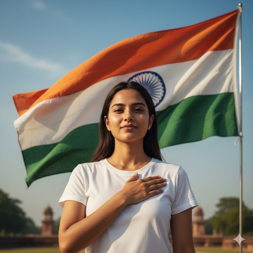 共和国日美丽提示