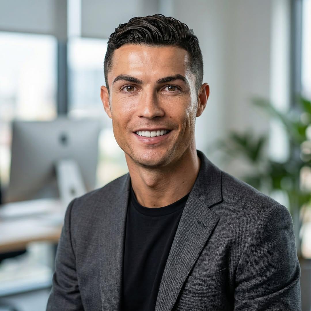 现代创作者经济风格的高清人像