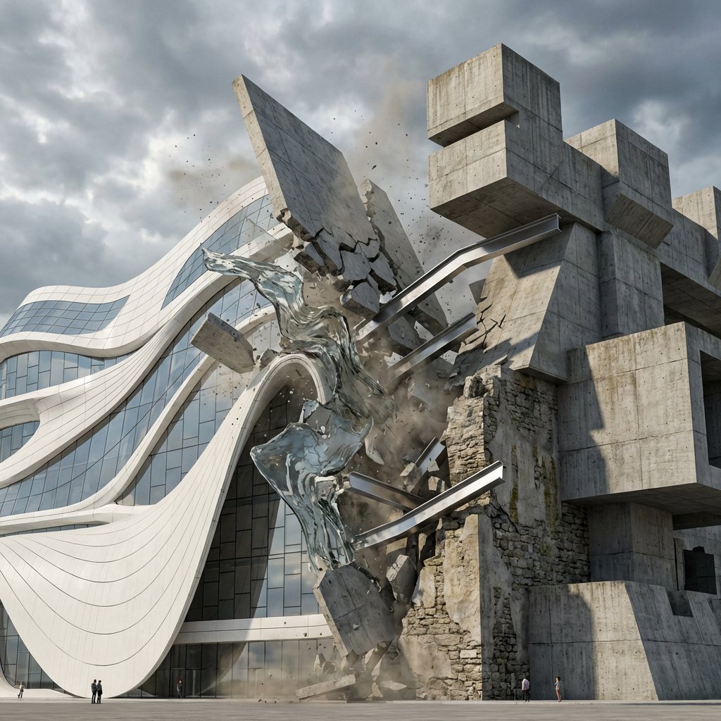 不同建筑风格的&ldquo;纳米香蕉&rdquo;比较