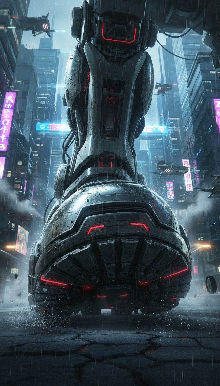 AI生图构图篇：低机位透视夸张