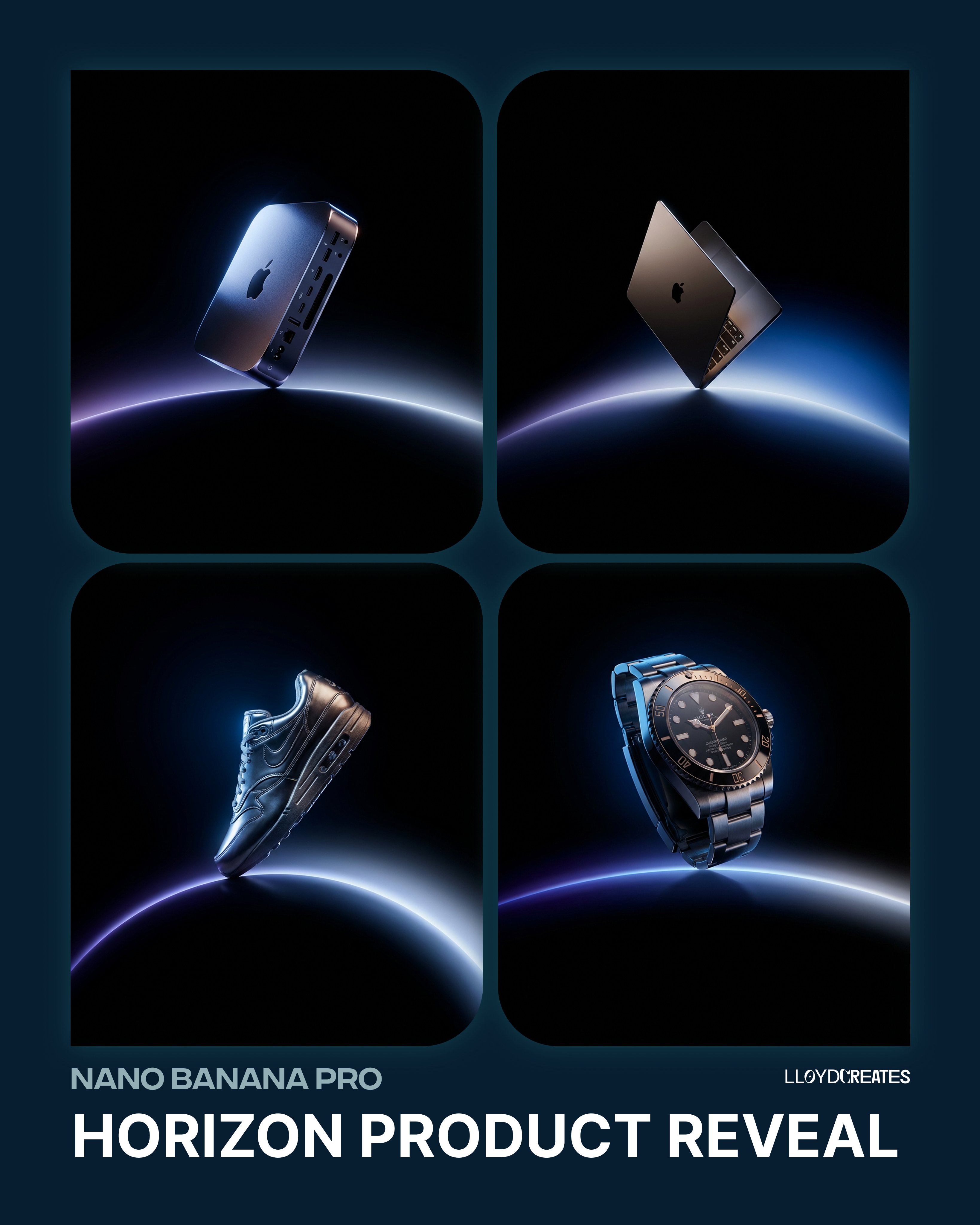 Nano Banana Pro 高端暗界产品揭晓