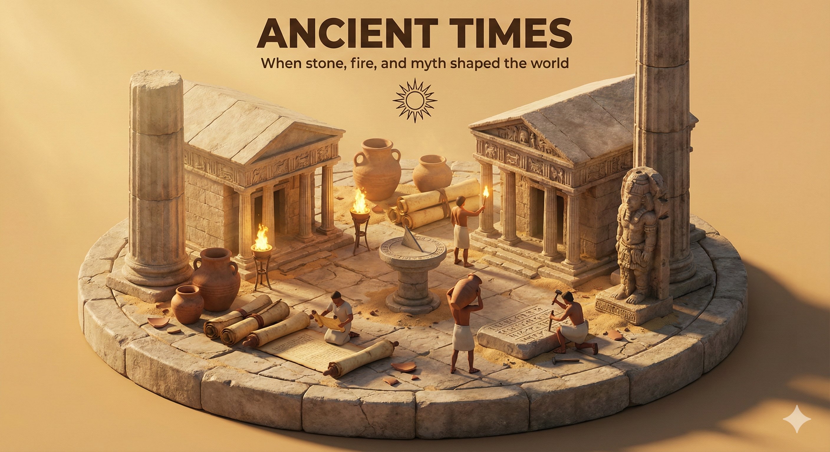 时光胶囊微缩景观