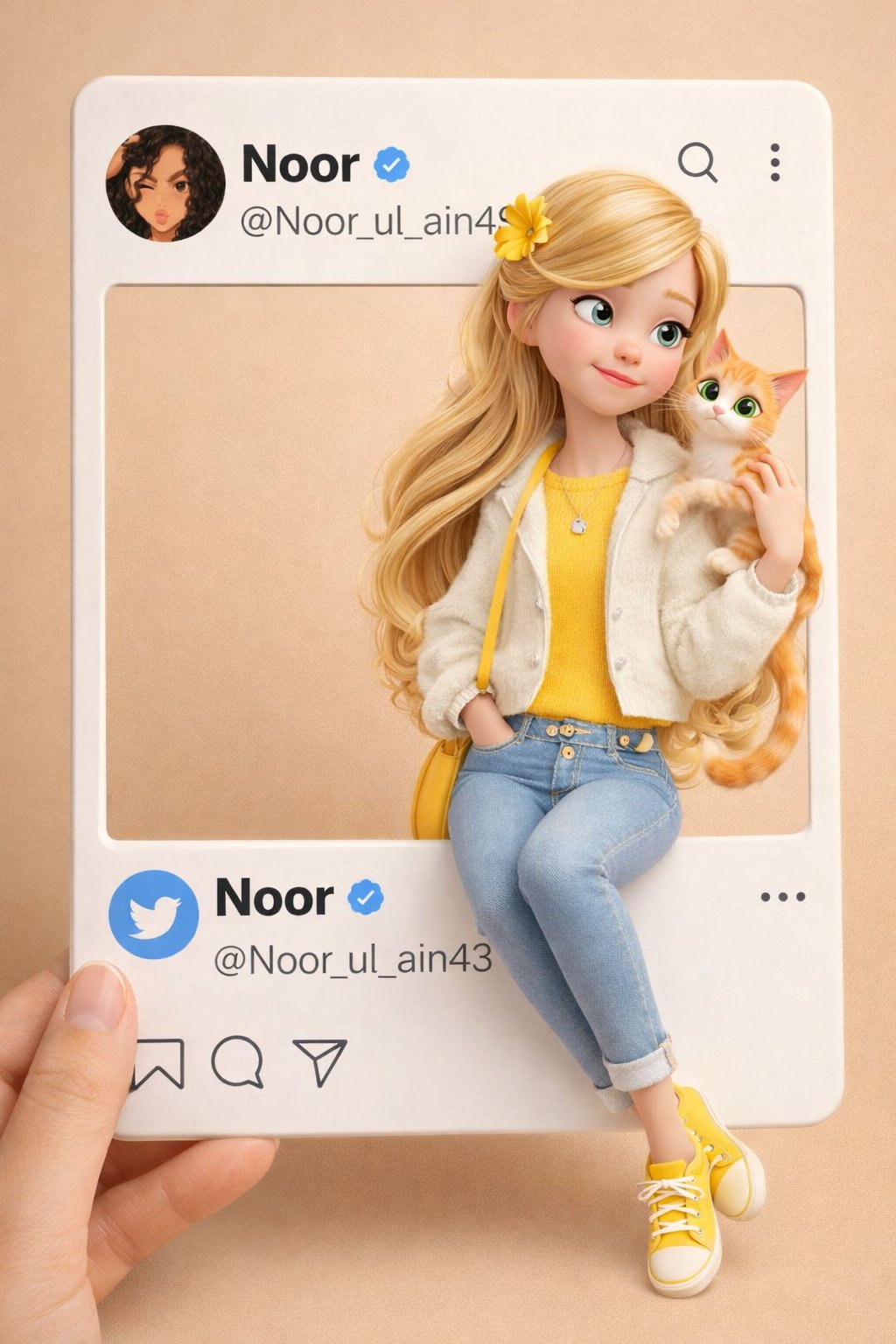 超详细3D卡通女孩