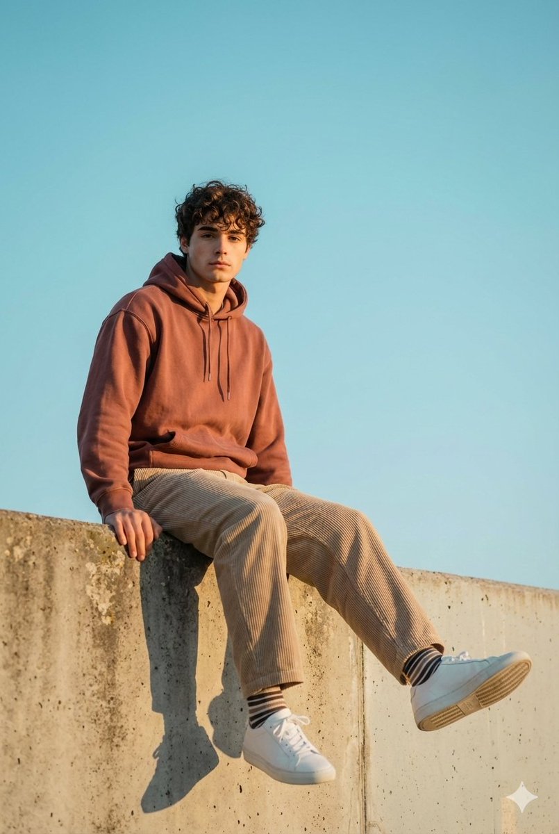 Google Gemini Nano Banana Pro - 户外自然光肖像