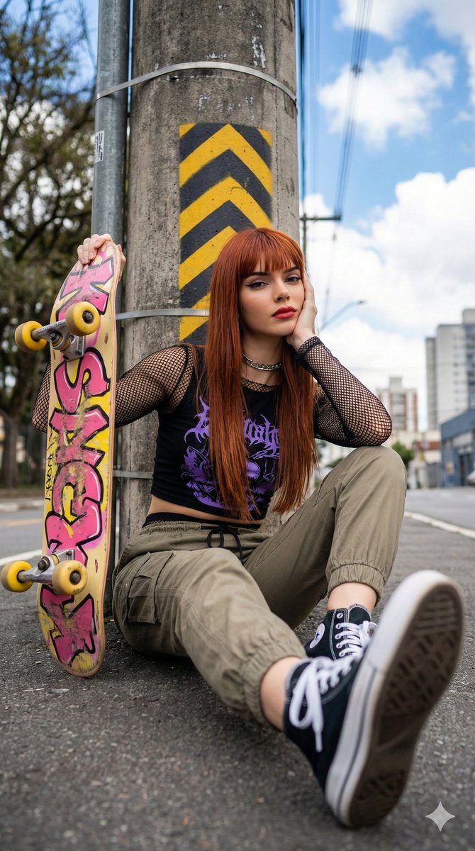 康奈尔&middot;詹娜的街头滑板风格